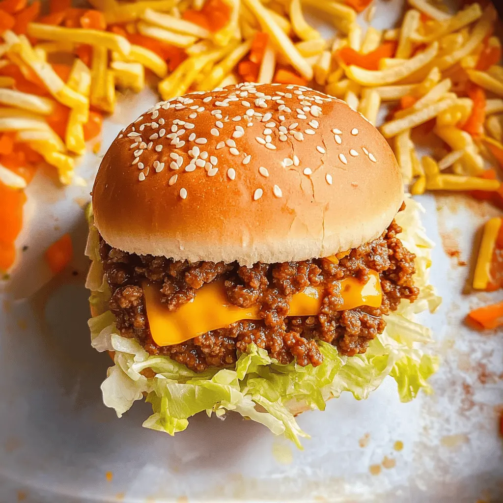 Get ready for a fun twist on a classic! These Big Mac Sloppy Joes bring the taste of your favorite fast food right to your kitchen. Loaded with juicy ground beef, special sauce, cheese, and all the iconic toppings, it’s an easy recipe that’s perfect for busy weeknights or game day gatherings. Save this recipe for a quick and delicious meal anytime!