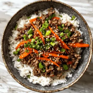 Quick and delicious, these Ground Beef Teriyaki Rice Bowls are sure to become a family favorite! With tender ground beef sautéed in a flavorful teriyaki sauce and served over fluffy rice, this dish packs a punch of umami goodness. Perfect for weeknight dinners or meal prepping, save this recipe for an easy and satisfying meal anytime!