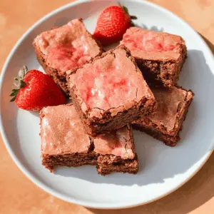 Treat yourself to a delicious twist on classic desserts with these Strawberry Brownies! Rich chocolate brownies meet vibrant strawberries for a delightful balance of flavors. Perfect for any occasion, these brownies are sure to please your family and friends. Save this recipe to make your next gathering extra special!