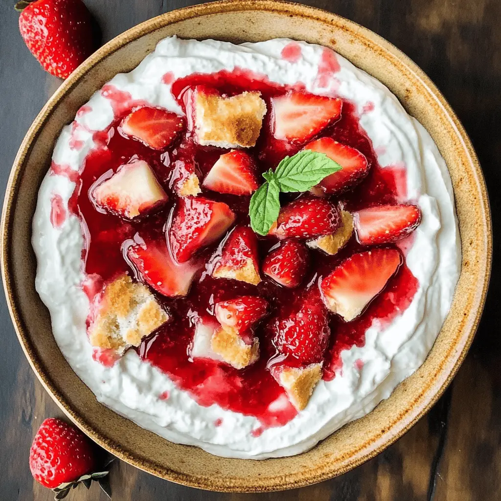 This Strawberry Cheesecake Dip is a delightful treat that combines the creamy goodness of cheesecake with fresh, juicy strawberries! Perfect for parties, movie nights, or just because. Serve it with graham crackers or sliced fruits for a fun and easy dessert. Save this recipe for your next gathering and impress your friends with this sweet, luscious dip!