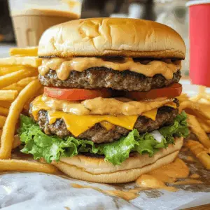 Get ready to create the juiciest smash burgers ever! This recipe features perfectly seasoned beef patties that cook up crispy on the edges while staying tender inside. Topped with melty cheese and your favorite condiments, it's a classic that never disappoints. Save this pin for your next grilling night or backyard barbecue!