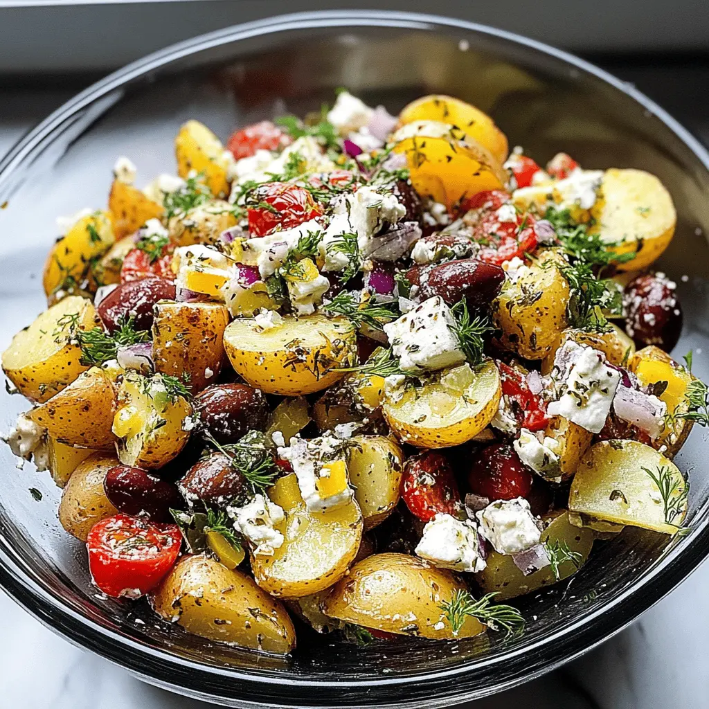 Easy 25-Minute Greek Potato Salad Recipe