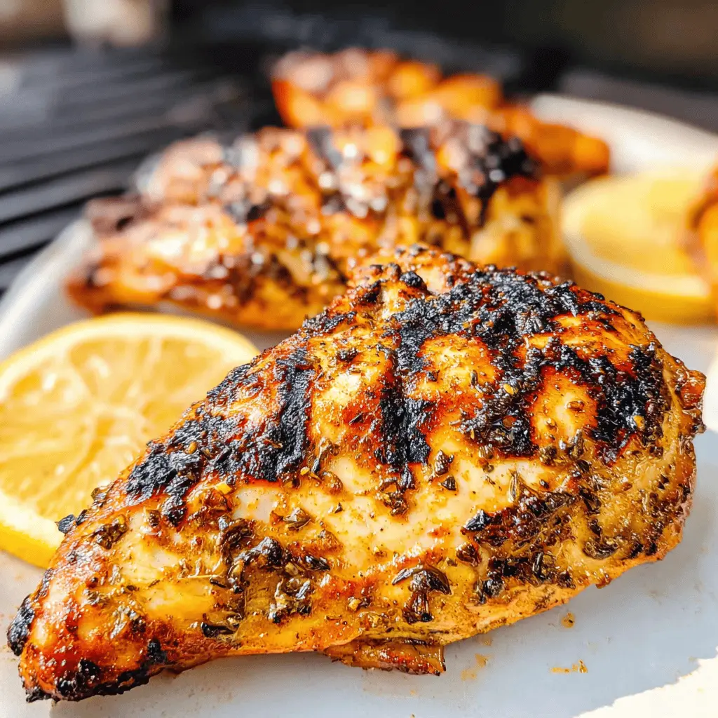 Easy Italian Grilled Chicken Recipe