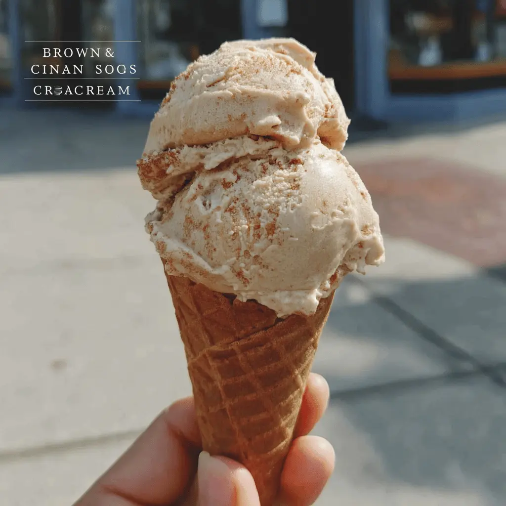 Easy Brown Sugar Cinnamon Ice Cream Recipe