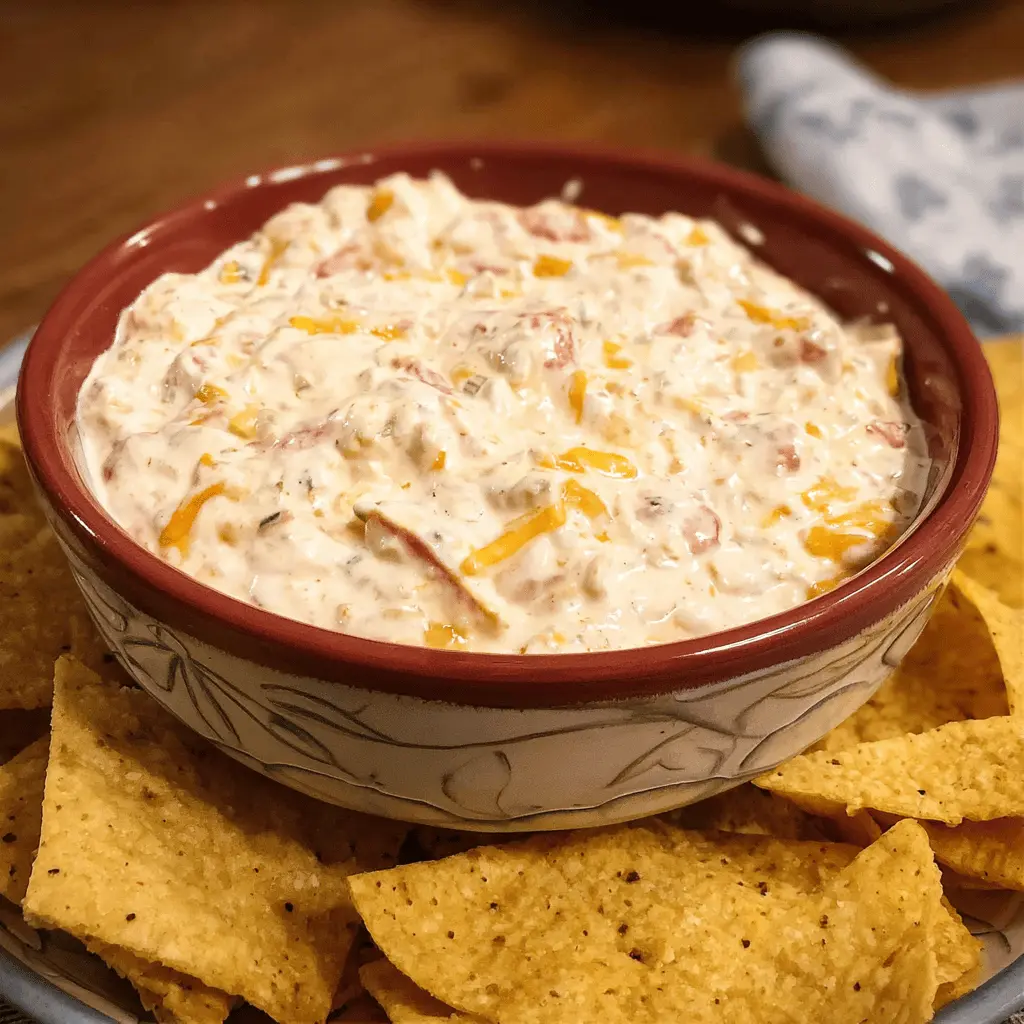 Easy Creamy Rotel Ranch Boat Dip Recipe