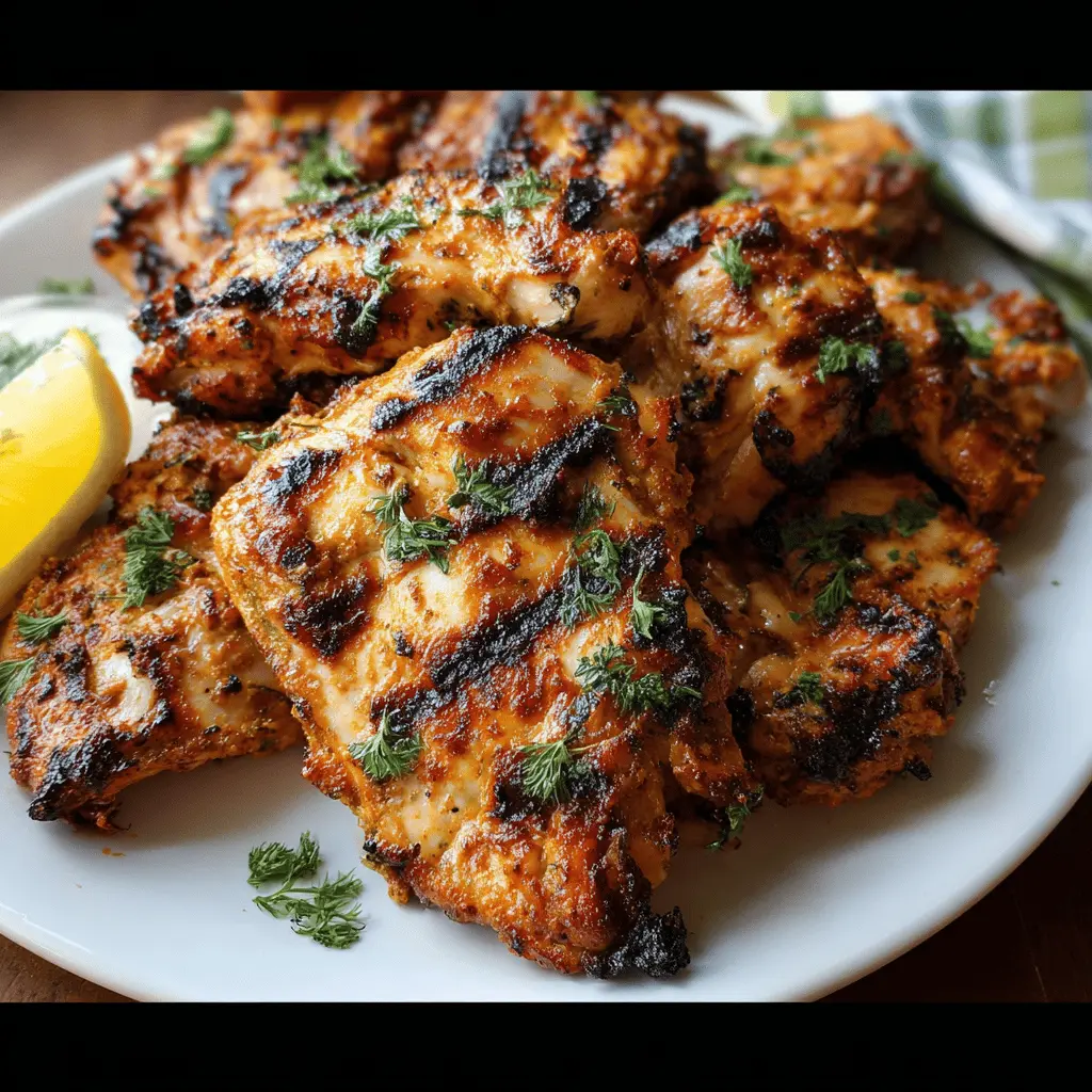 Easy Yogurt Marinated Chicken Recipe