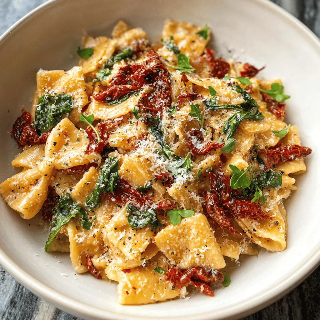 Easy Sun-Dried Tomato Pasta Recipe