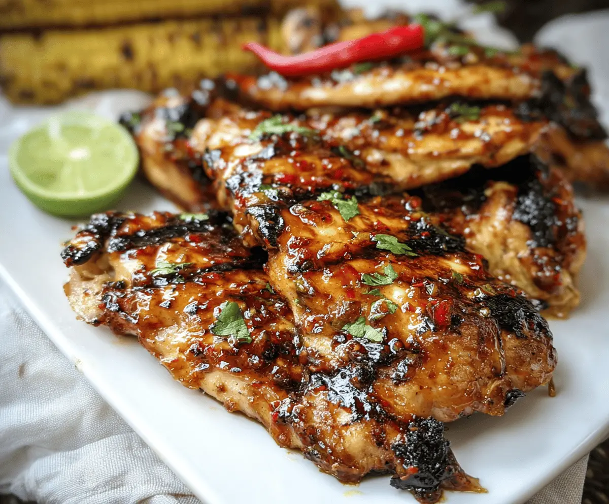 Easy Sweet Chili Chicken Marinade Recipe