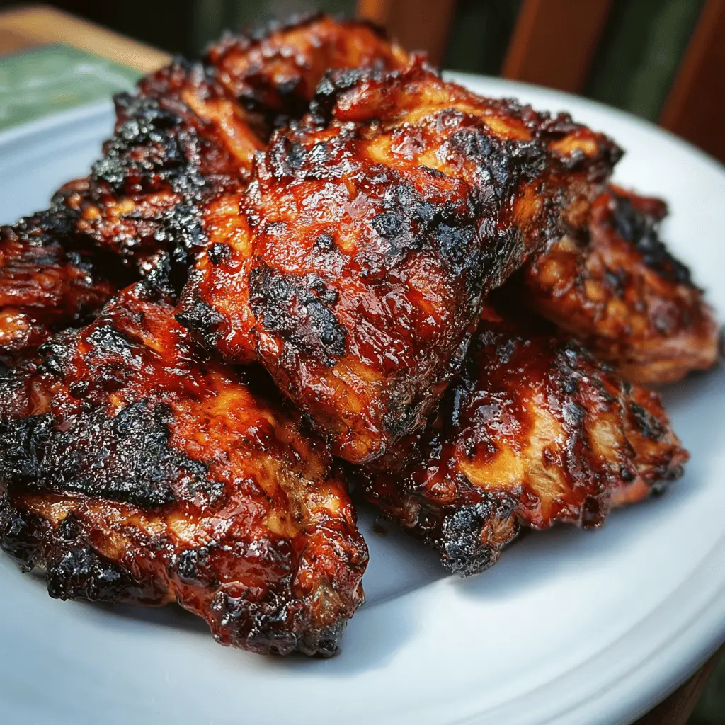 Easy Sticky Spicy BBQ Chicken Recipe