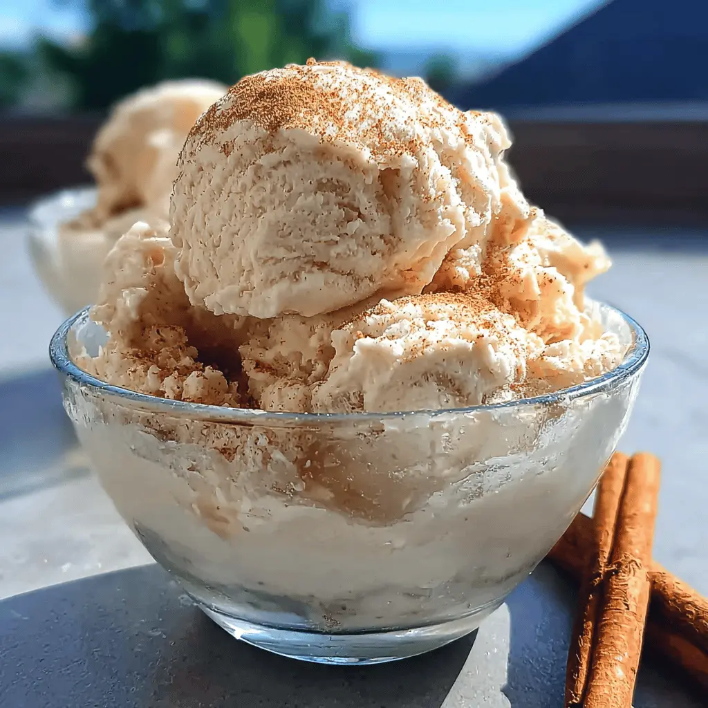 Easy Cinnamon Honey Homemade Ice Cream Recipe