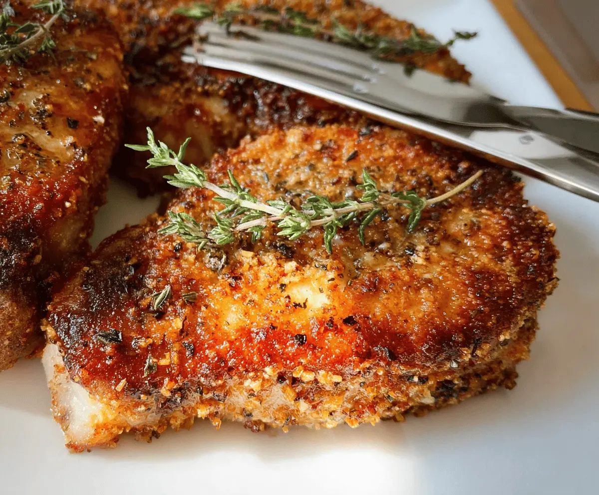 Crispy Air Fryer Pork Chops – Quick & Easy