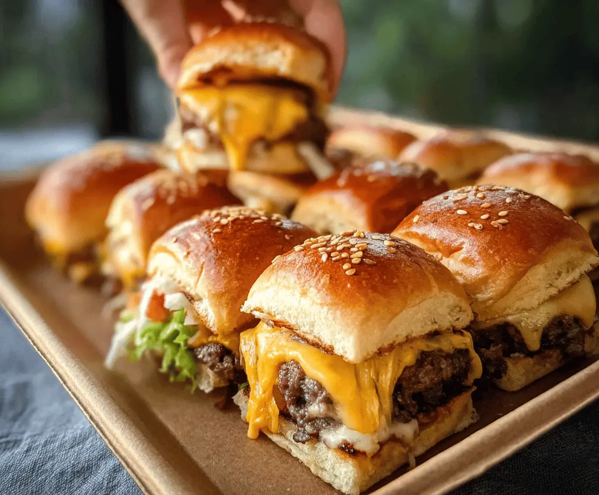Easy Cheeseburger Sliders Recipe Ideas