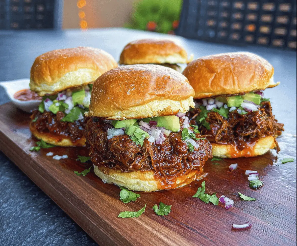 Smoky Beef Birria Burgers Recipe