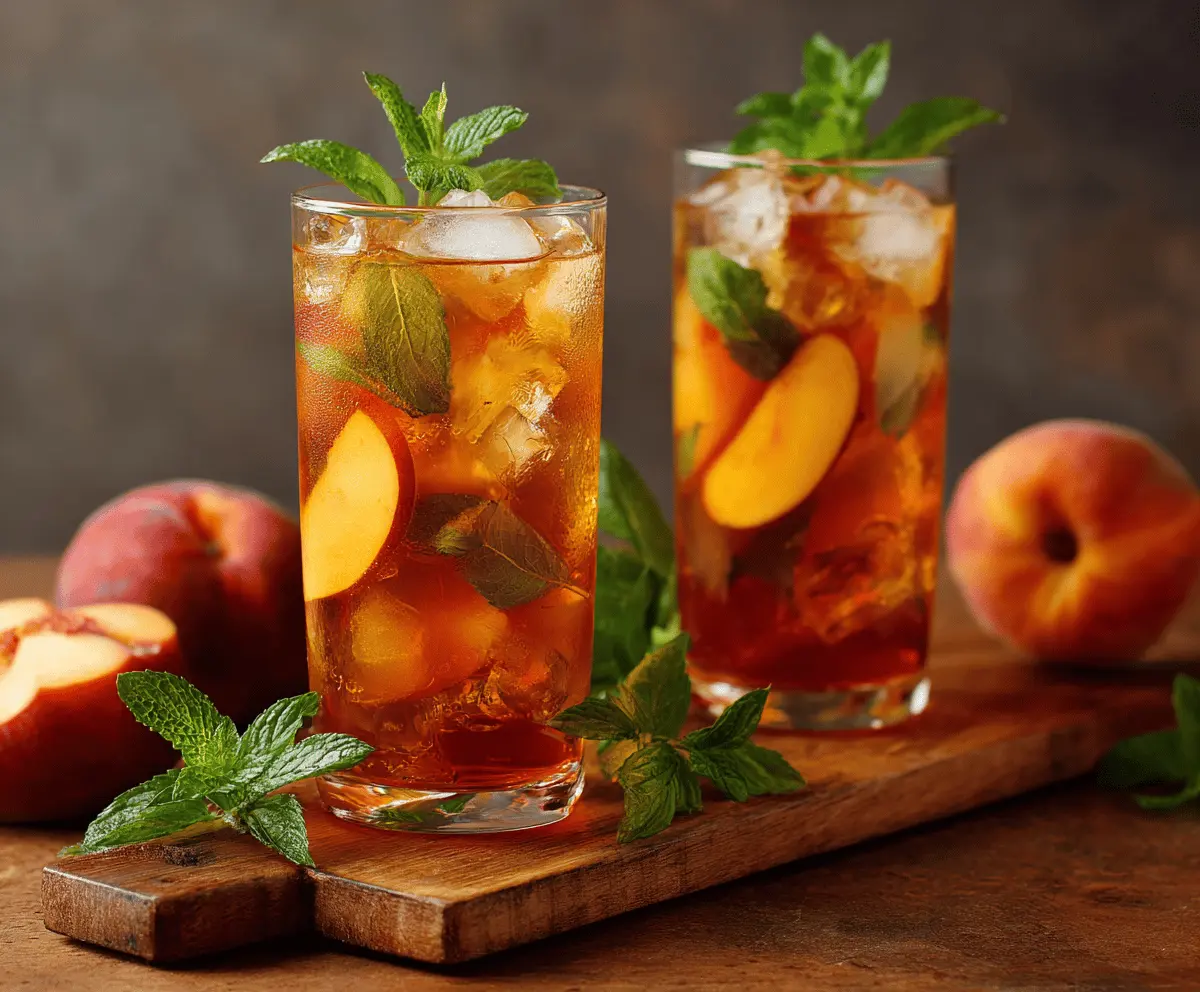 Peach Iced Tea