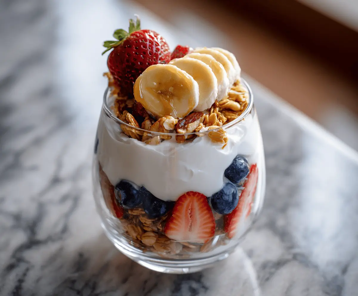 Yogurt Parfait with Granola