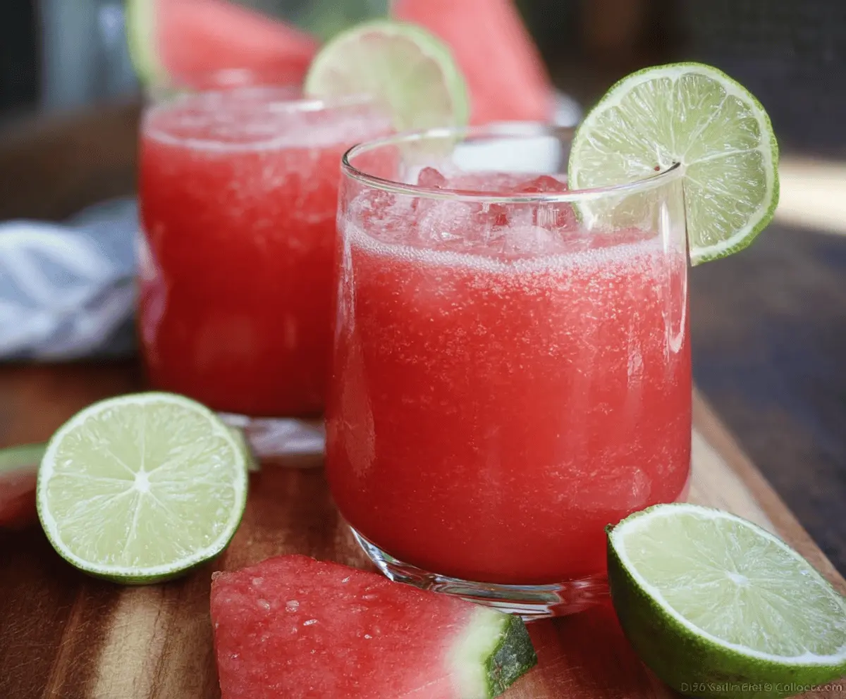Refreshing Mexican Watermelon Cooler Recipe