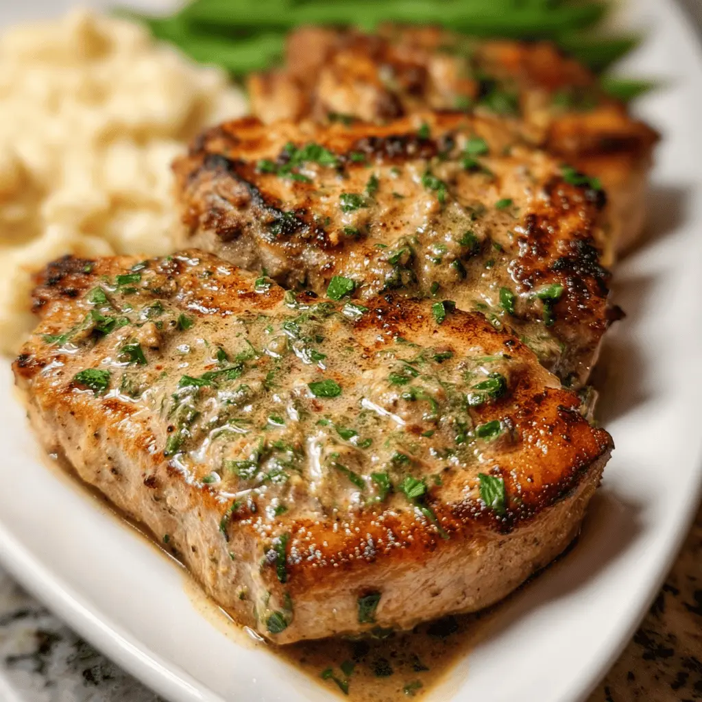 Creamy Boursin Pork Chops Recipe