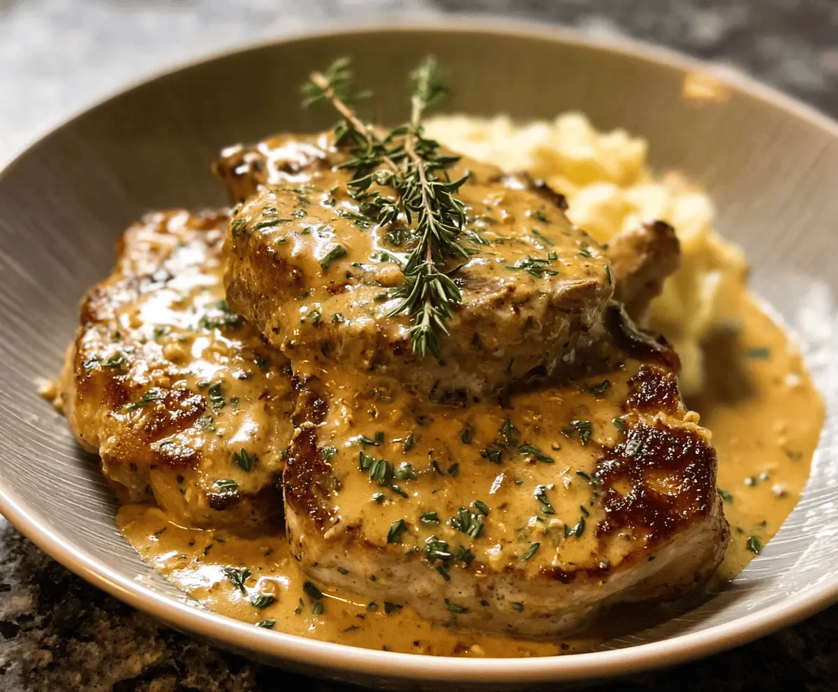 Creamy Ranch Slow Cooker Pork Chops Recipe