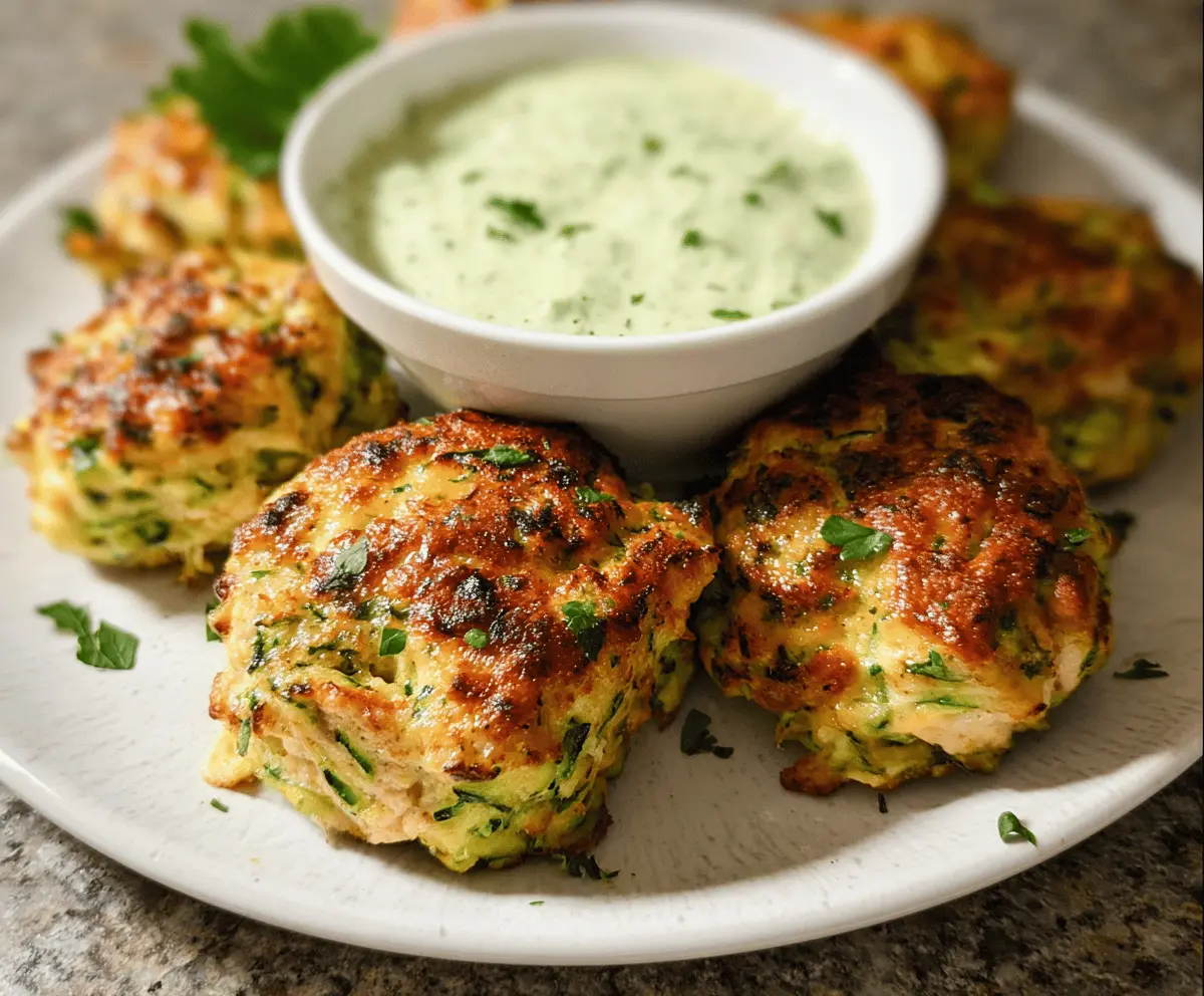 High Protein Chicken Zucchini Poppers Recipe