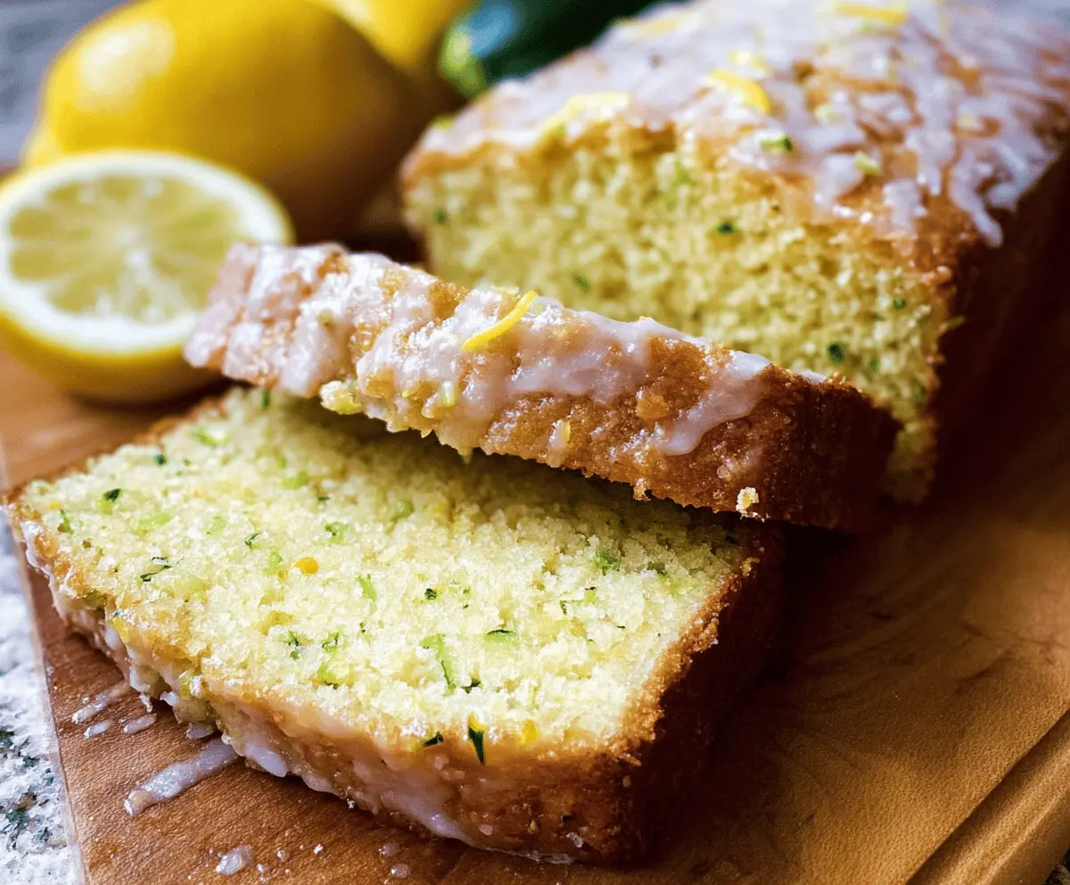 Easy Lemon Zucchini Bread Recipe by Pioneer Woman
