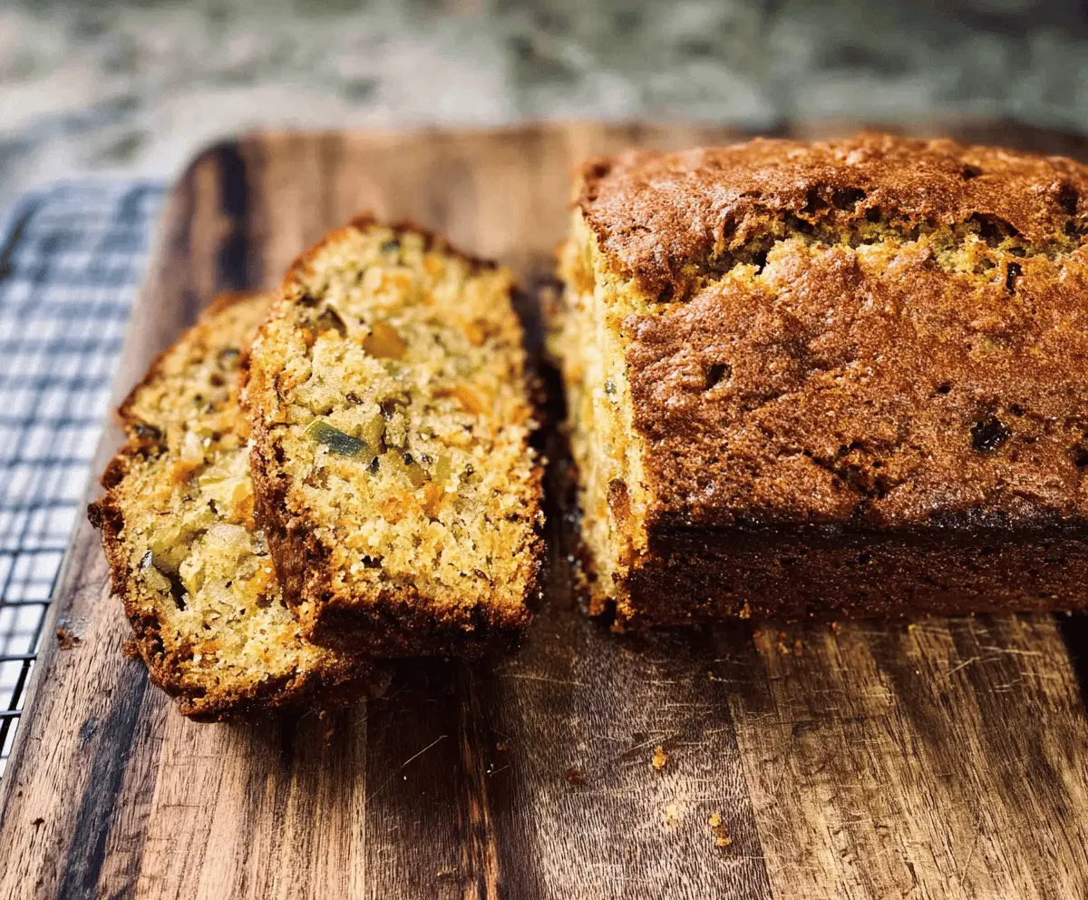 Moist Pineapple Zucchini Bread Recipe