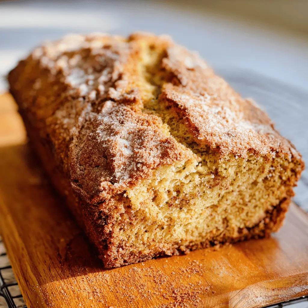 Moist Snickerdoodle Zucchini Bread Recipe