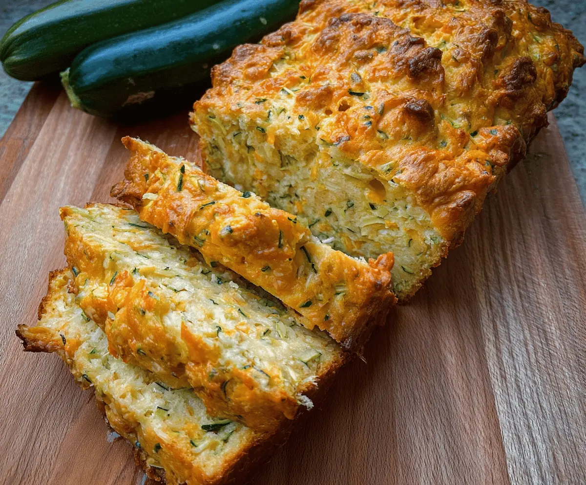 Moist Zucchini Cheese Bread Recipe