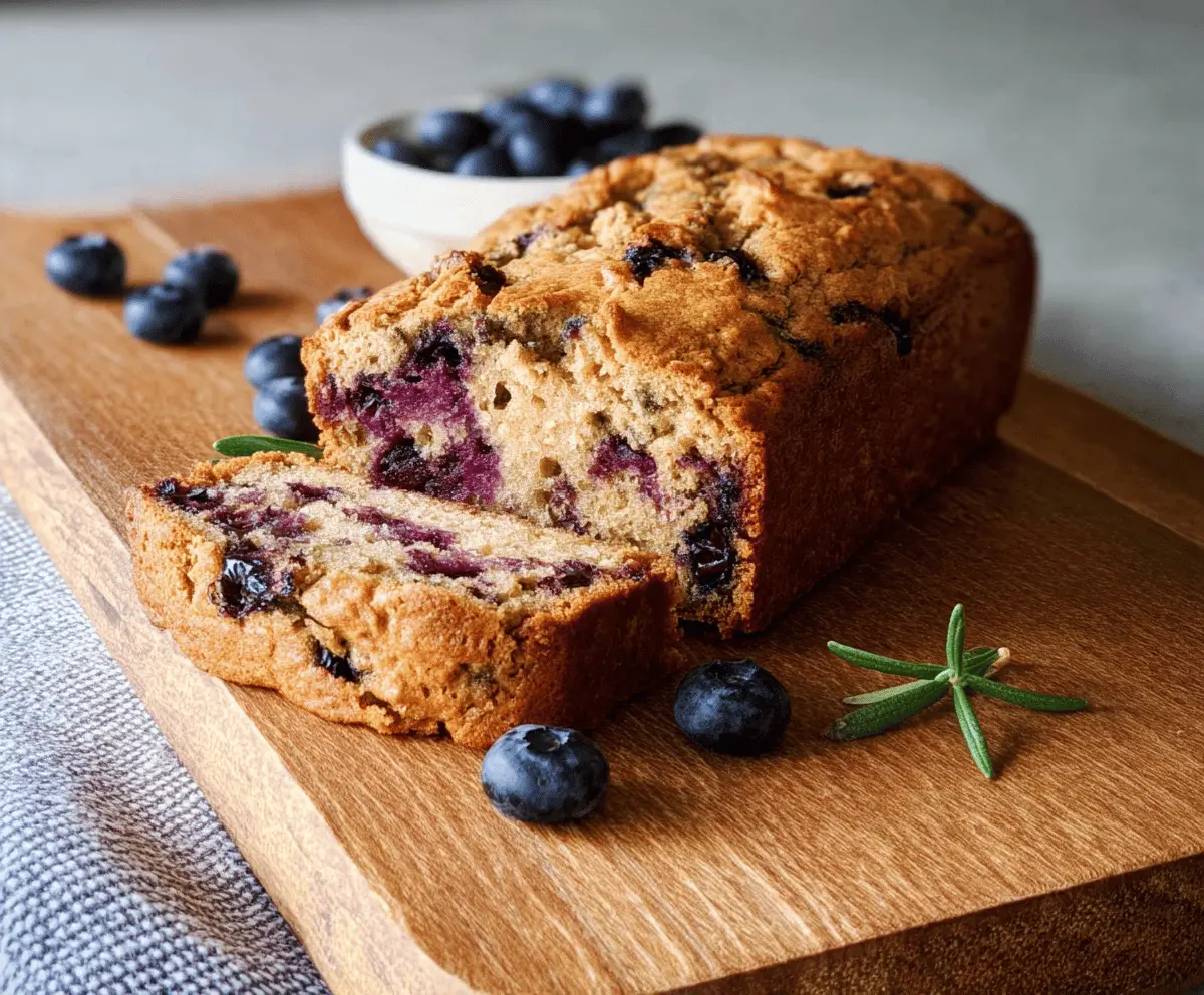 Moist Blueberry Zucchini Bread Recipe