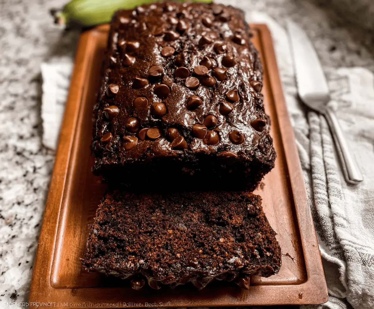 Healthy Chocolate Zucchini Bread Recipe