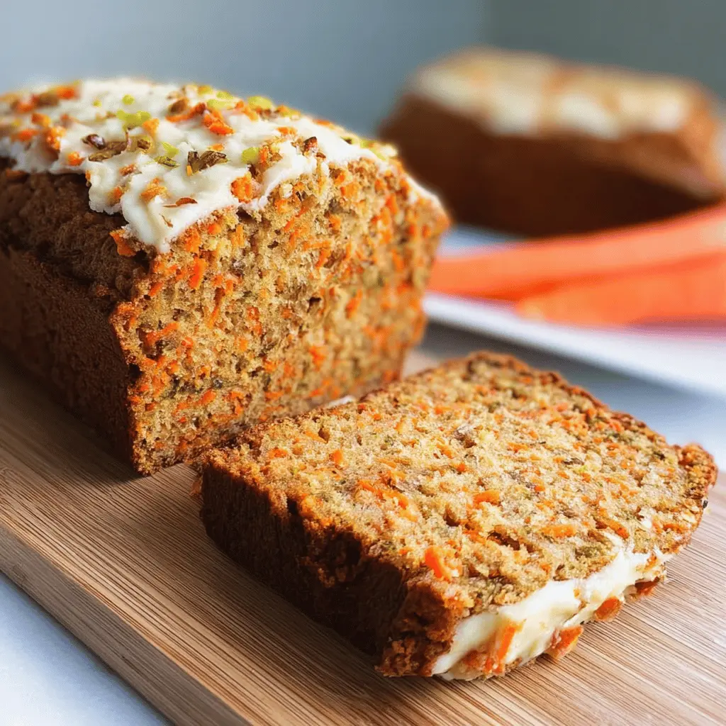 Easy Moist Carrot Bread Recipe