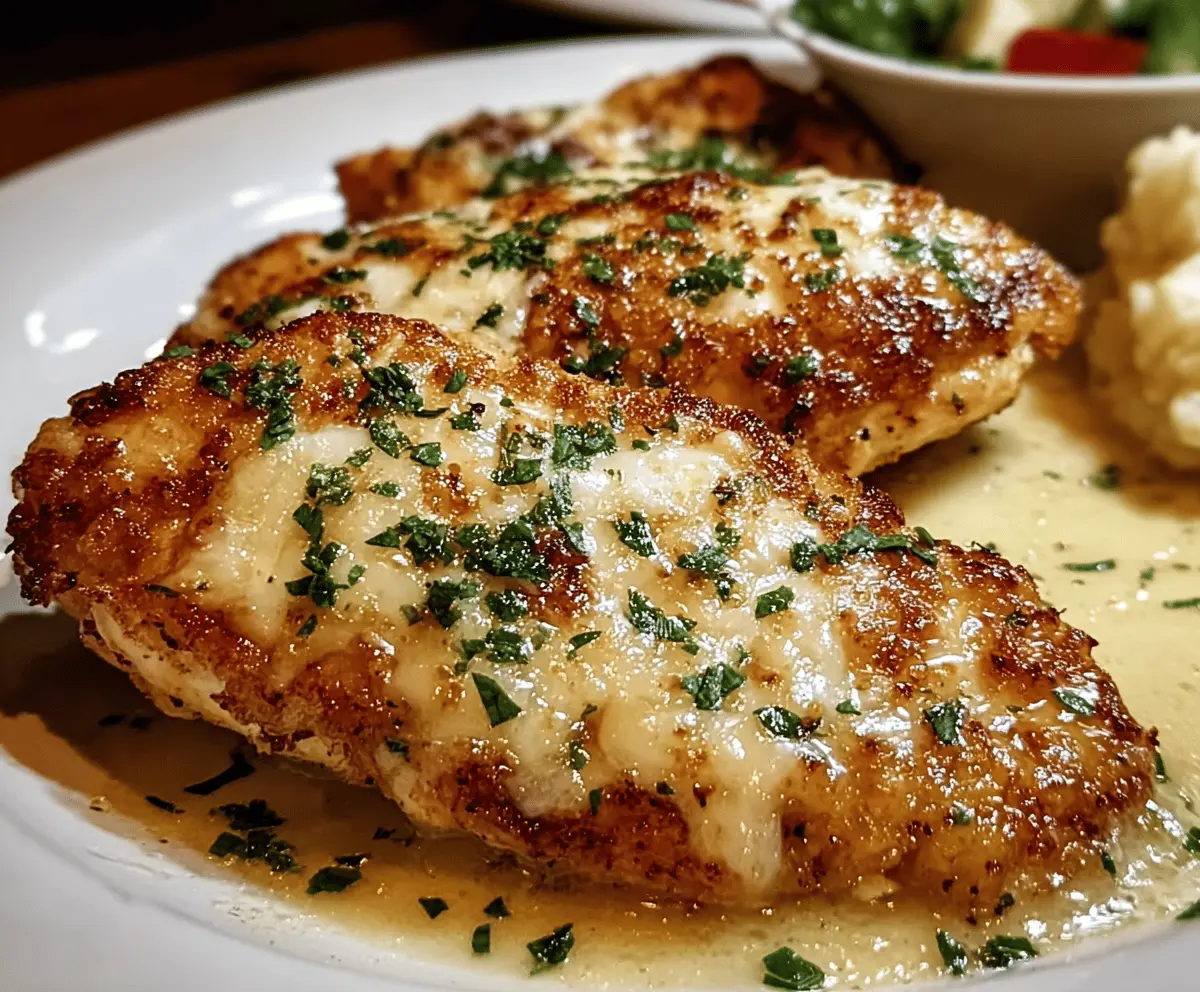 Easy Longhorn Steakhouse Style Parmesan Chicken Recipe
