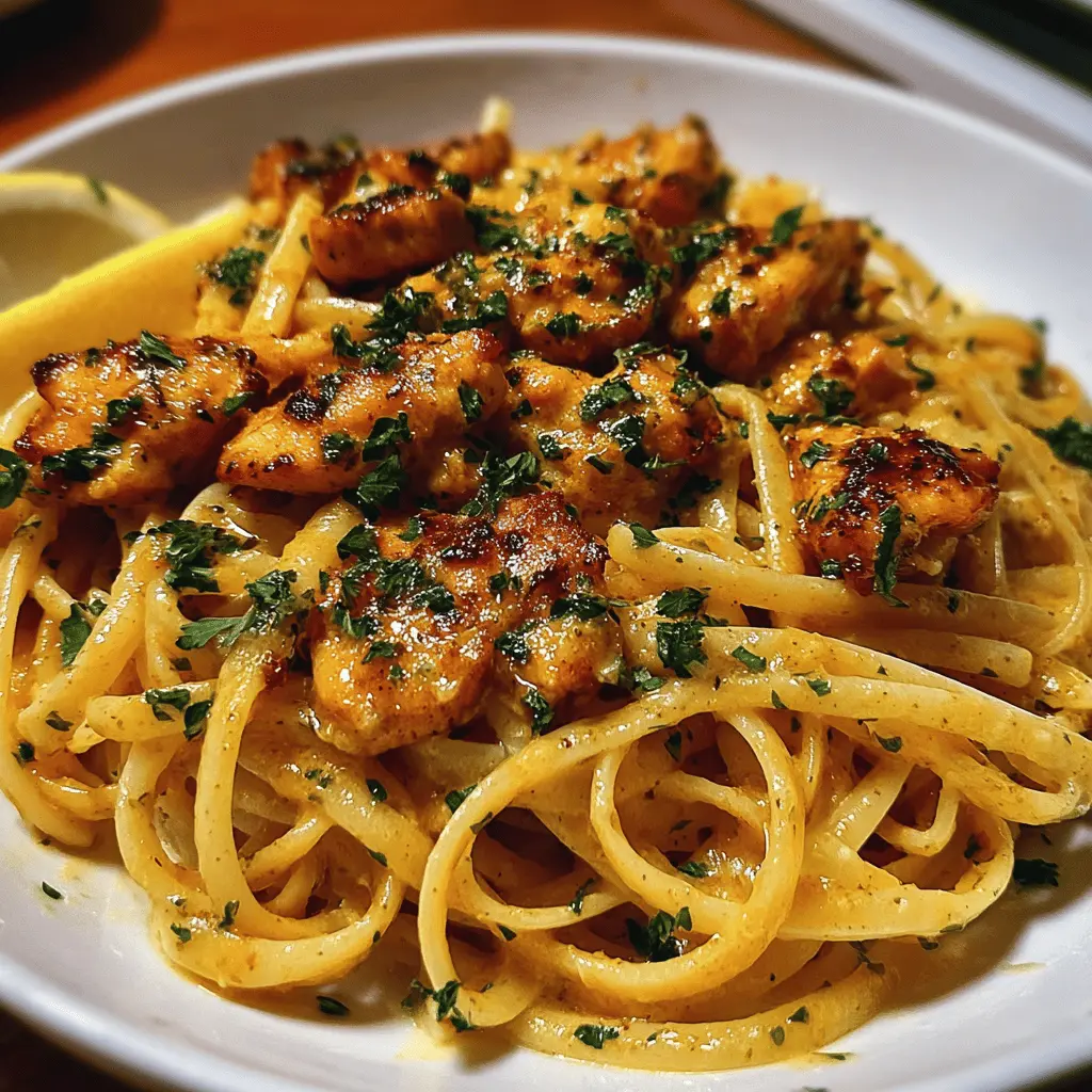 Easy Cowboy Butter Chicken Linguine Recipe
