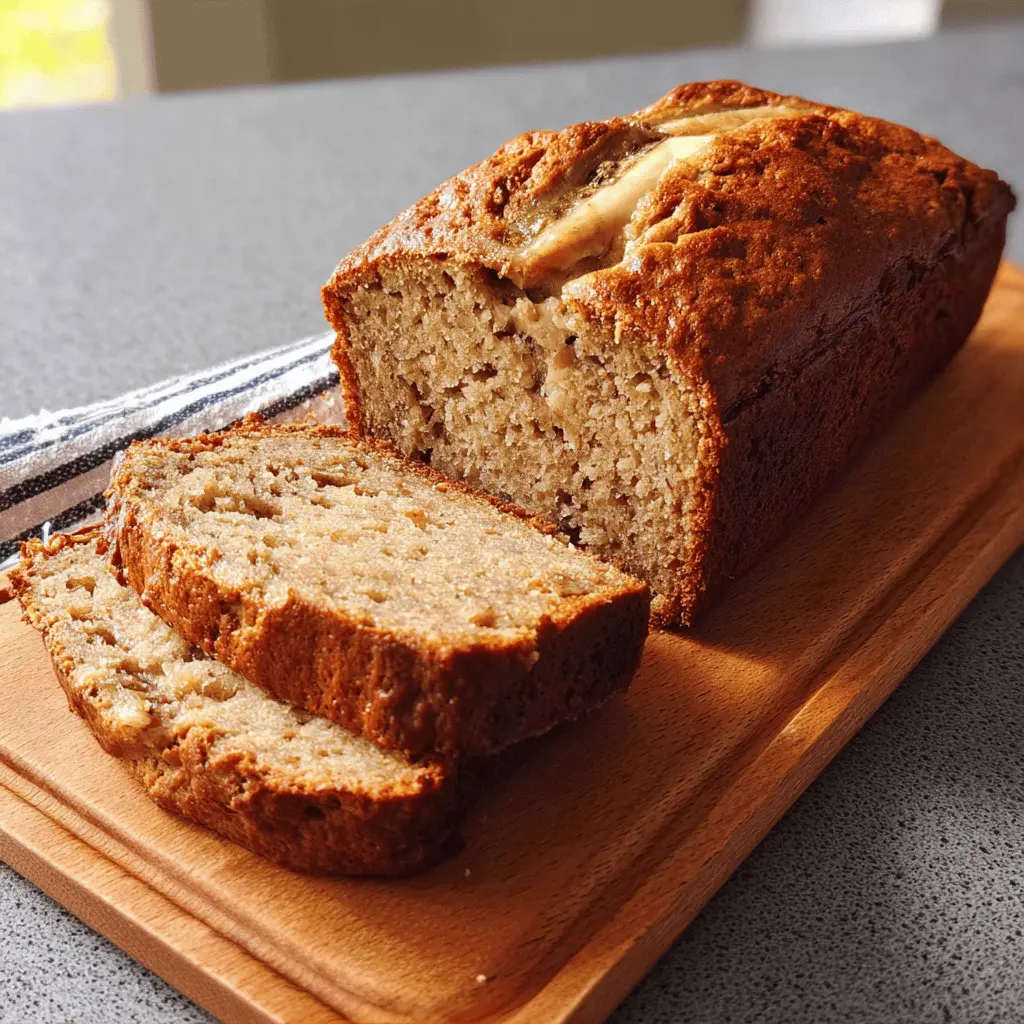 Moist Sour Cream Banana Bread Recipe
