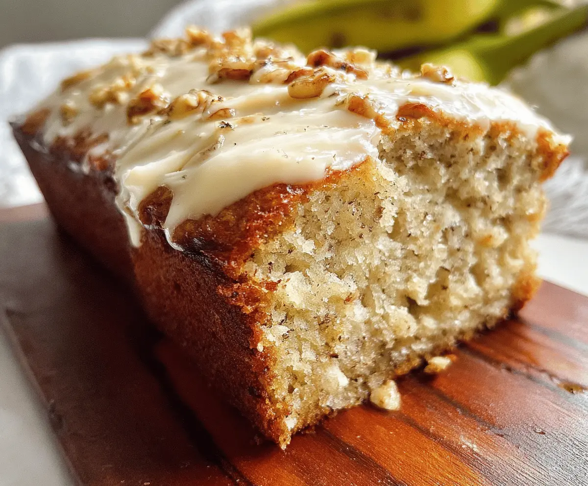 Moist Banana Bread Cake Recipe