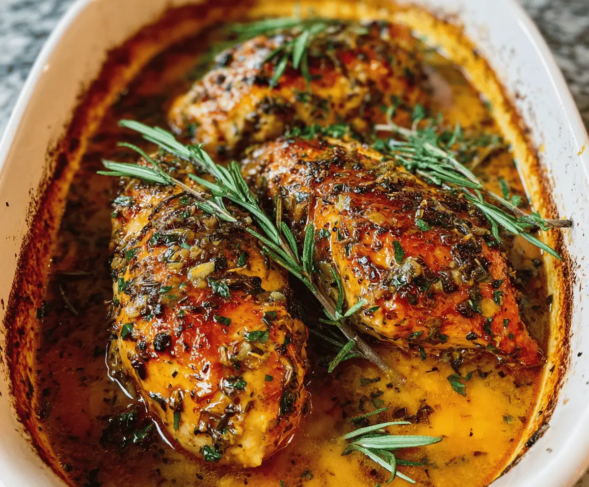 Easy Honey Dijon Baked Chicken Recipe