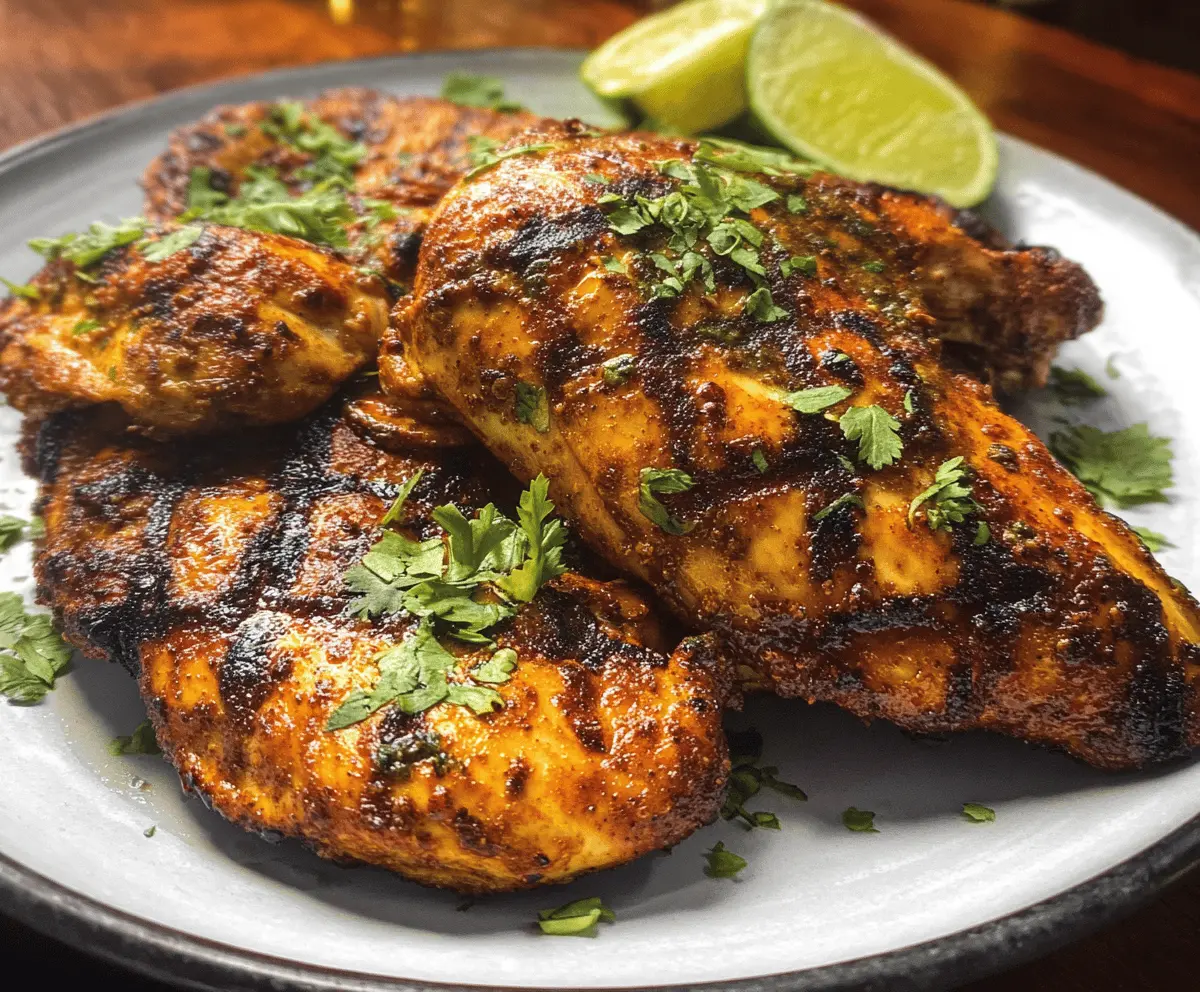 Quick and Easy Mexican Chicken Marinade Recipe
