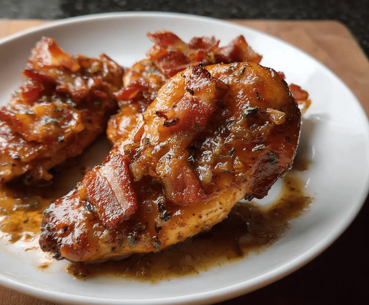 Maple Garlic Bacon Chicken Recipe for Easy Dinners