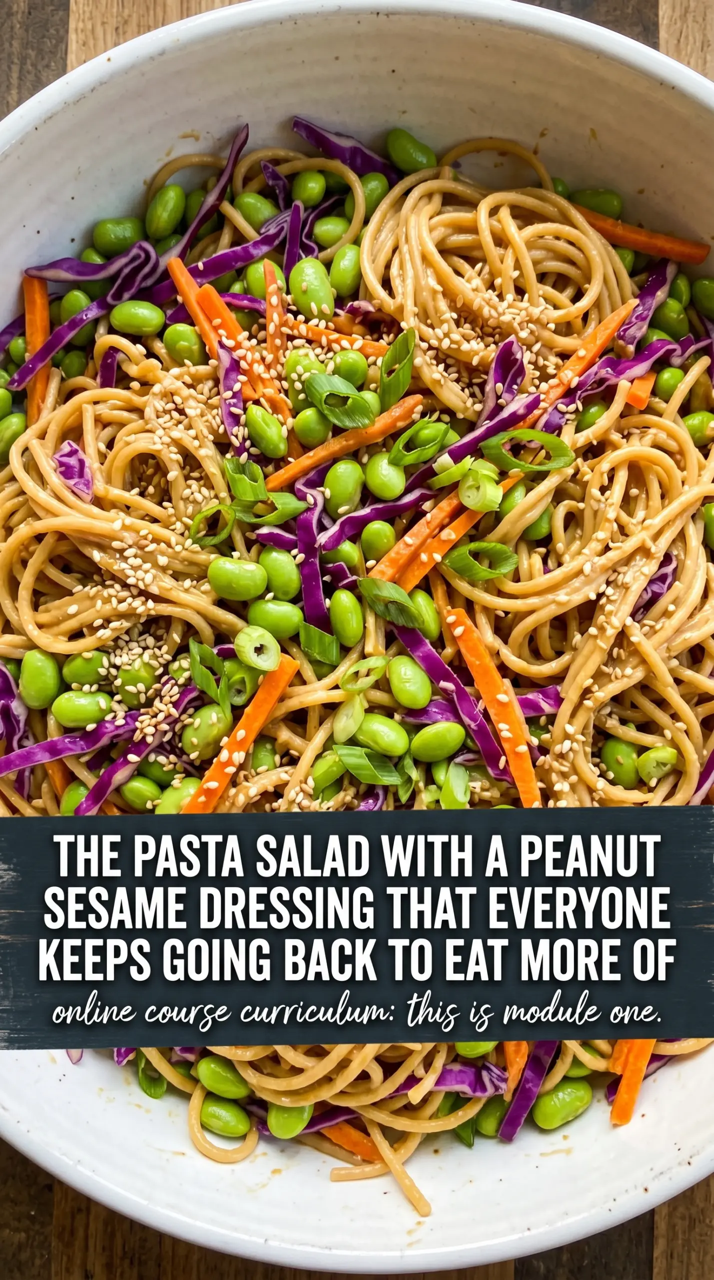 Crispy salad components staying firm when chilled