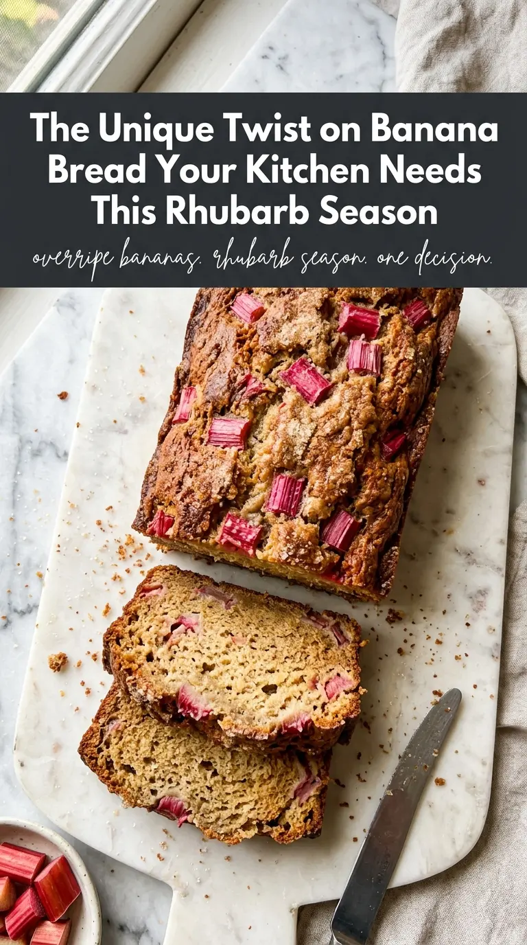 Tender rhubarb loaf cake moist