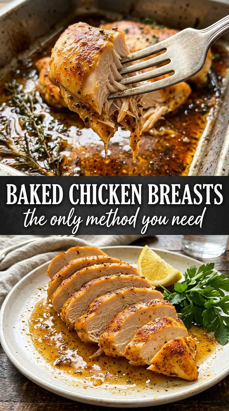 Baked Chicken Breasts golden herb-crusted juicy