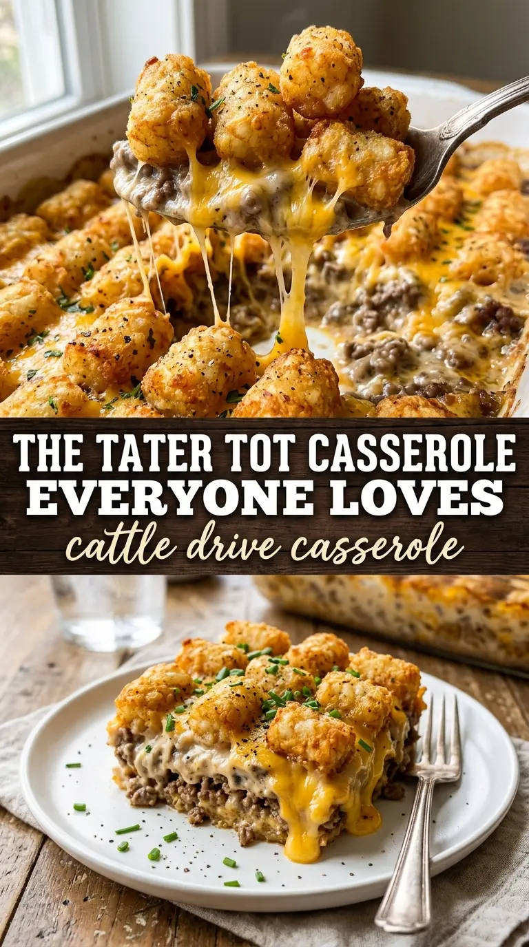 Cattle Drive Casserole hearty cheesy baked