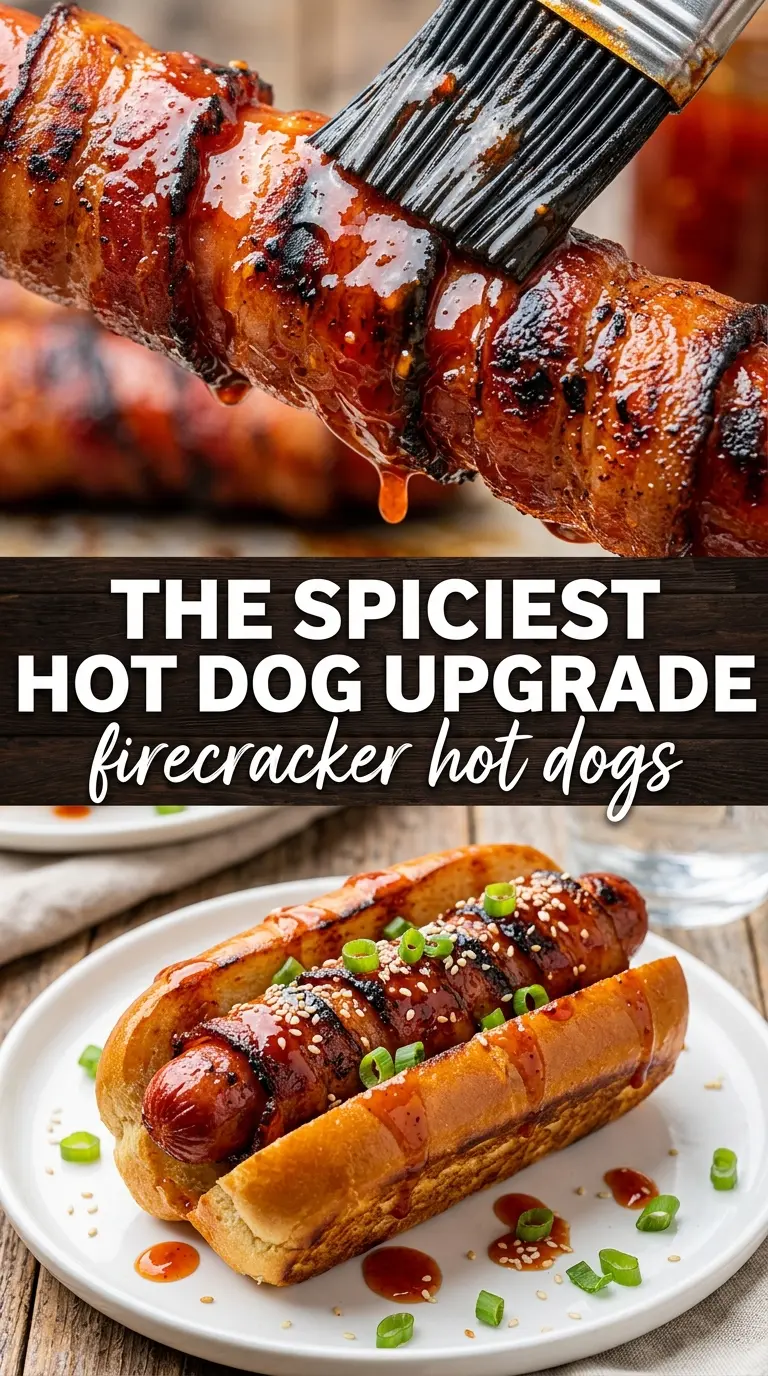 Firecracker Hot Dogs spicy grilled jalapeño
