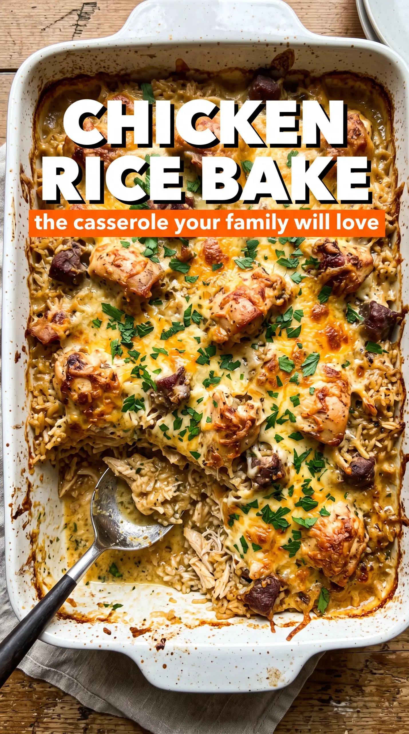 Pioneer Woman Chicken Rice Bake savory casserole