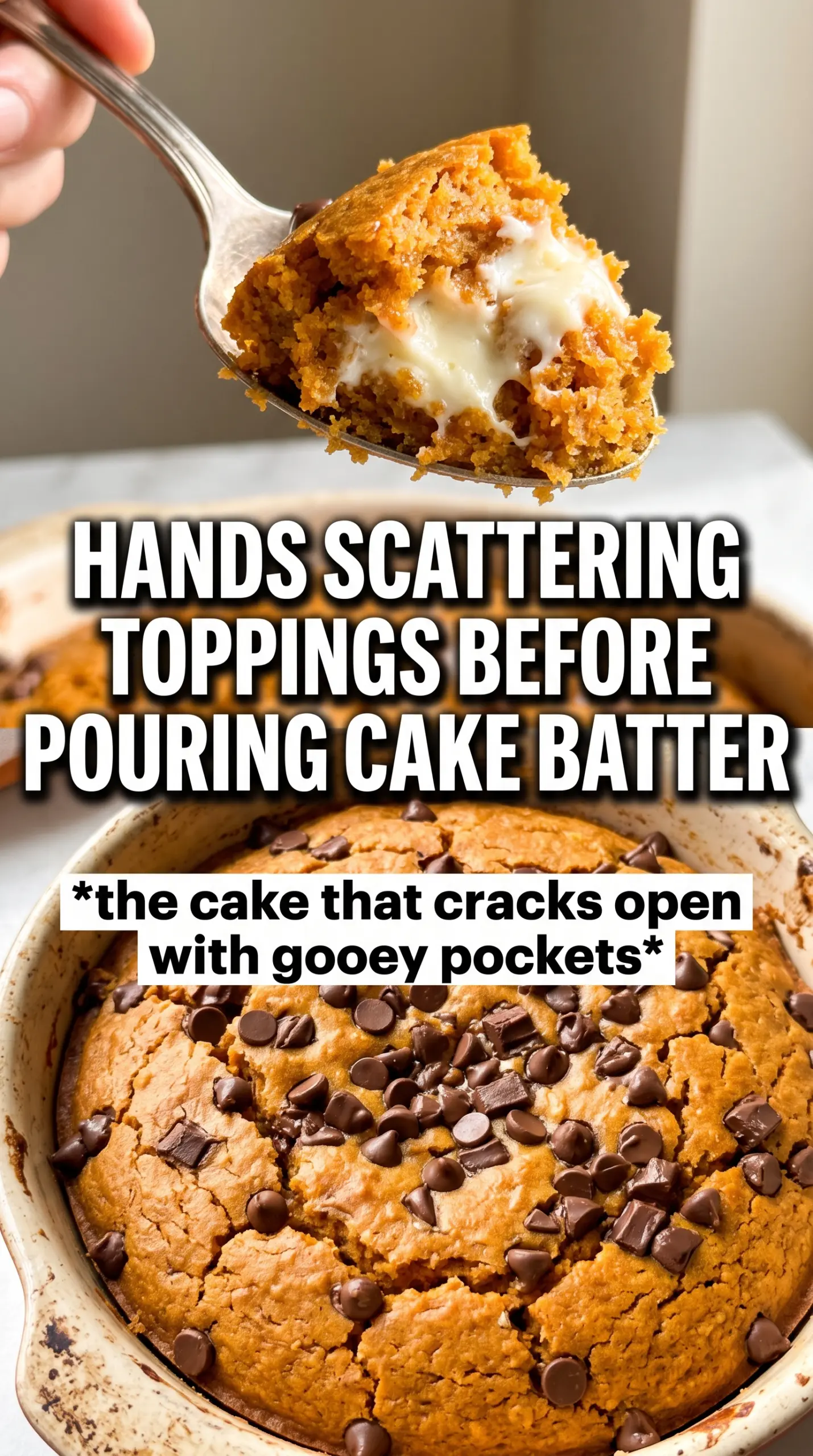 Earthquake Pumpkin Cake crackled caramel cream cheese