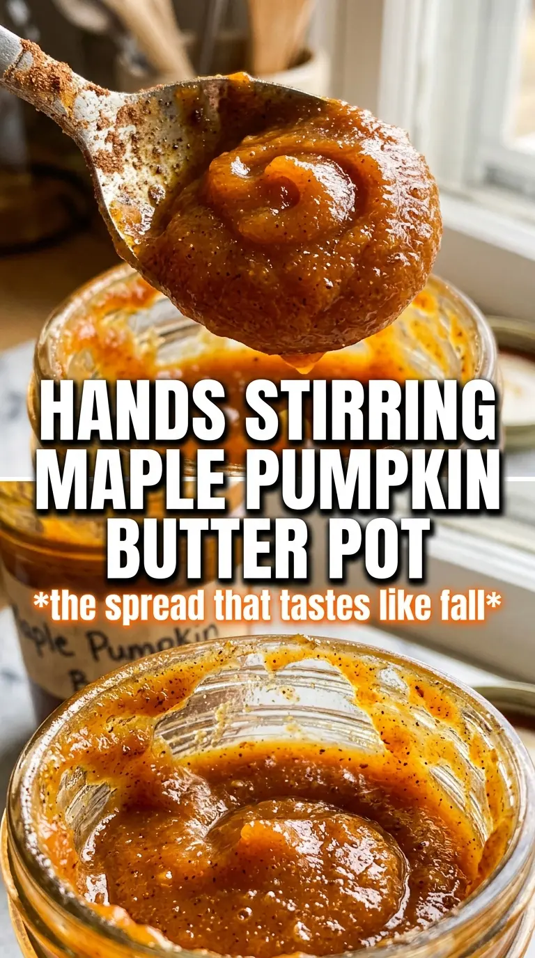 Maple Pumpkin Butter smooth glossy spread