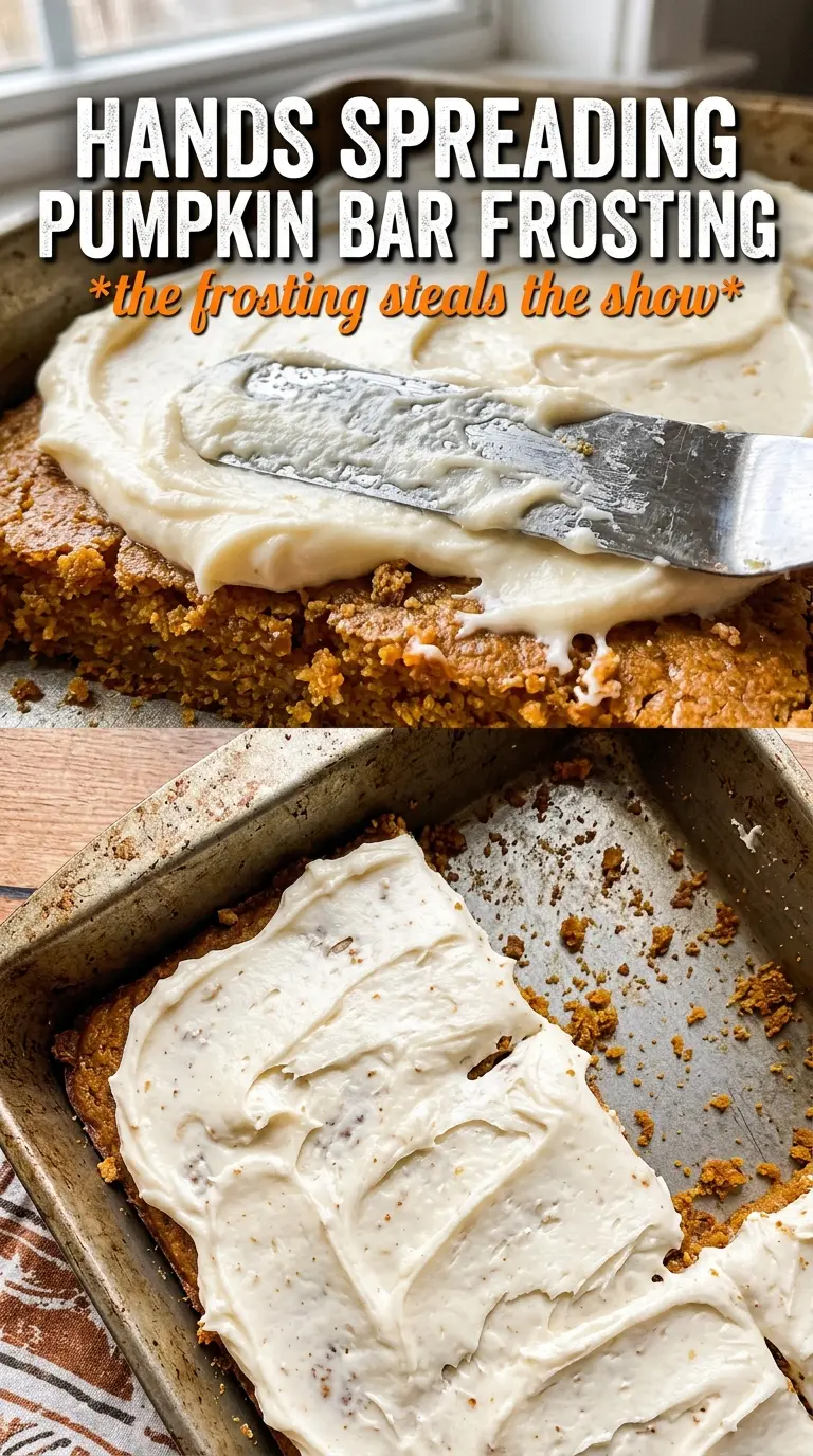 Pumpkin Bars with Cream Cheese Frosting, moist crumb, spiced dessert