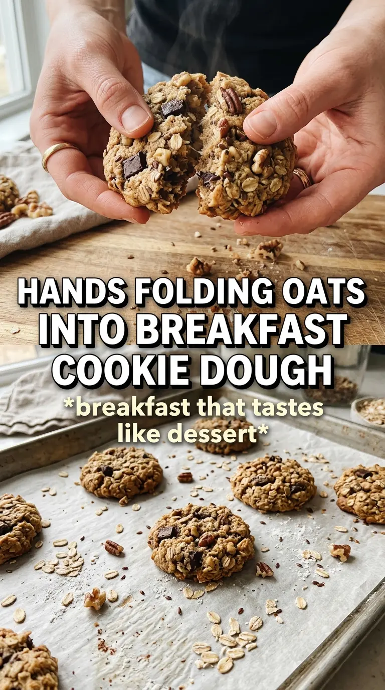 Pumpkin breakfast cookies soft chewy