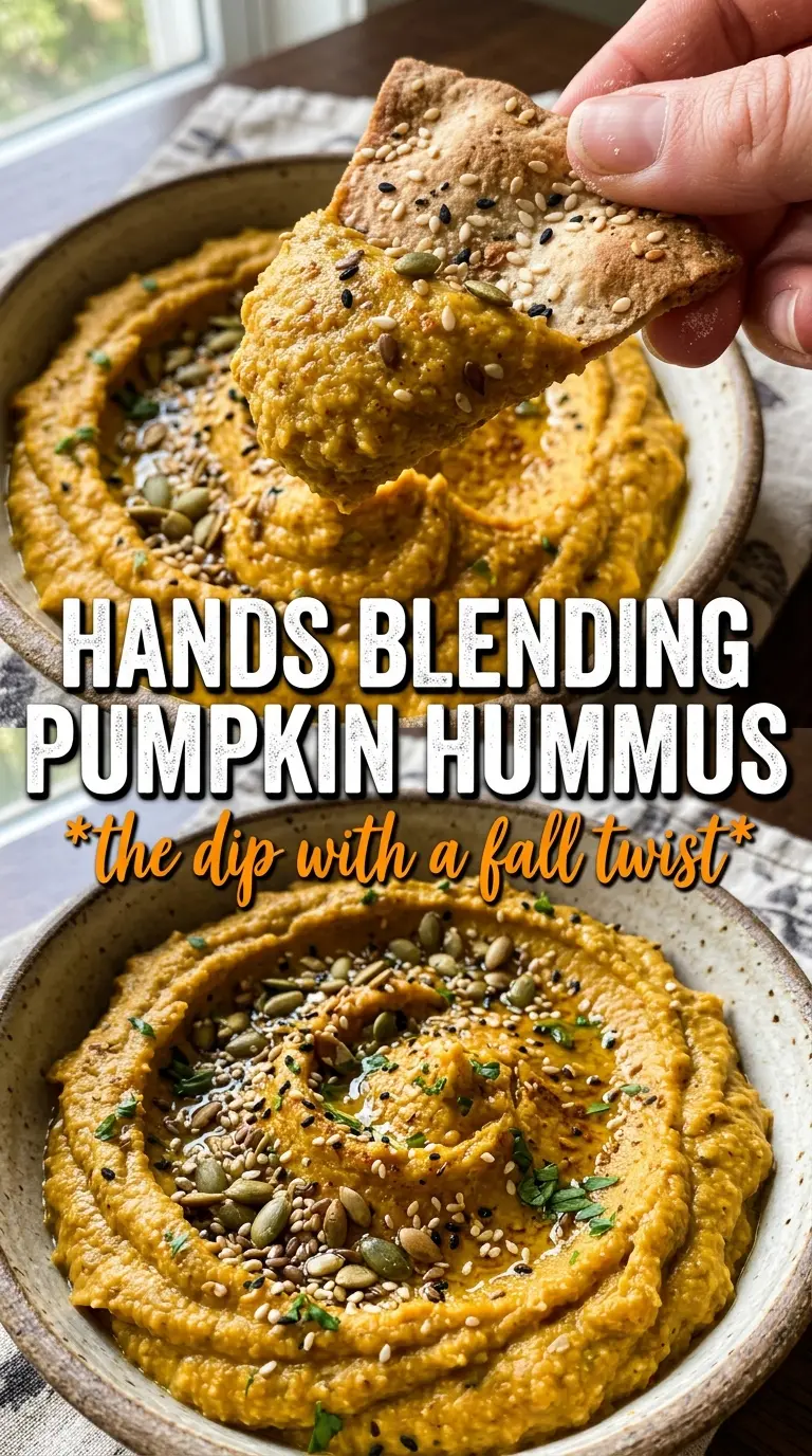 Pumpkin Hummus creamy smoky