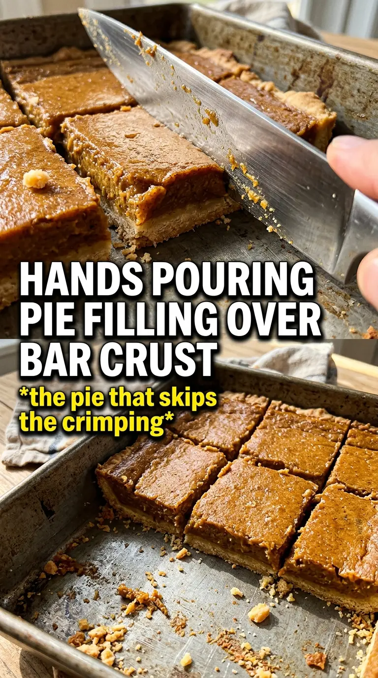 Pumpkin Pie Bars smooth custard buttery crust