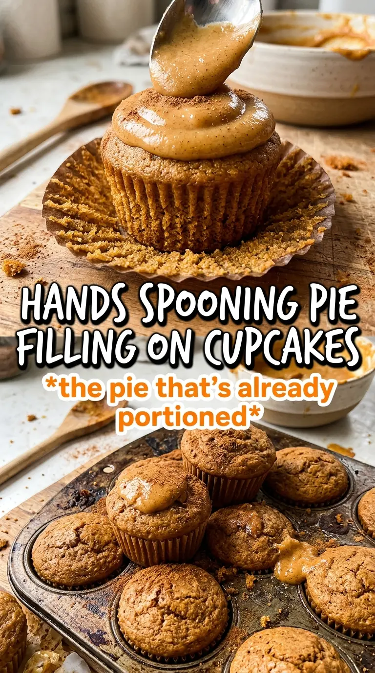 Pumpkin Pie Cupcakes cinnamon frosting caramel